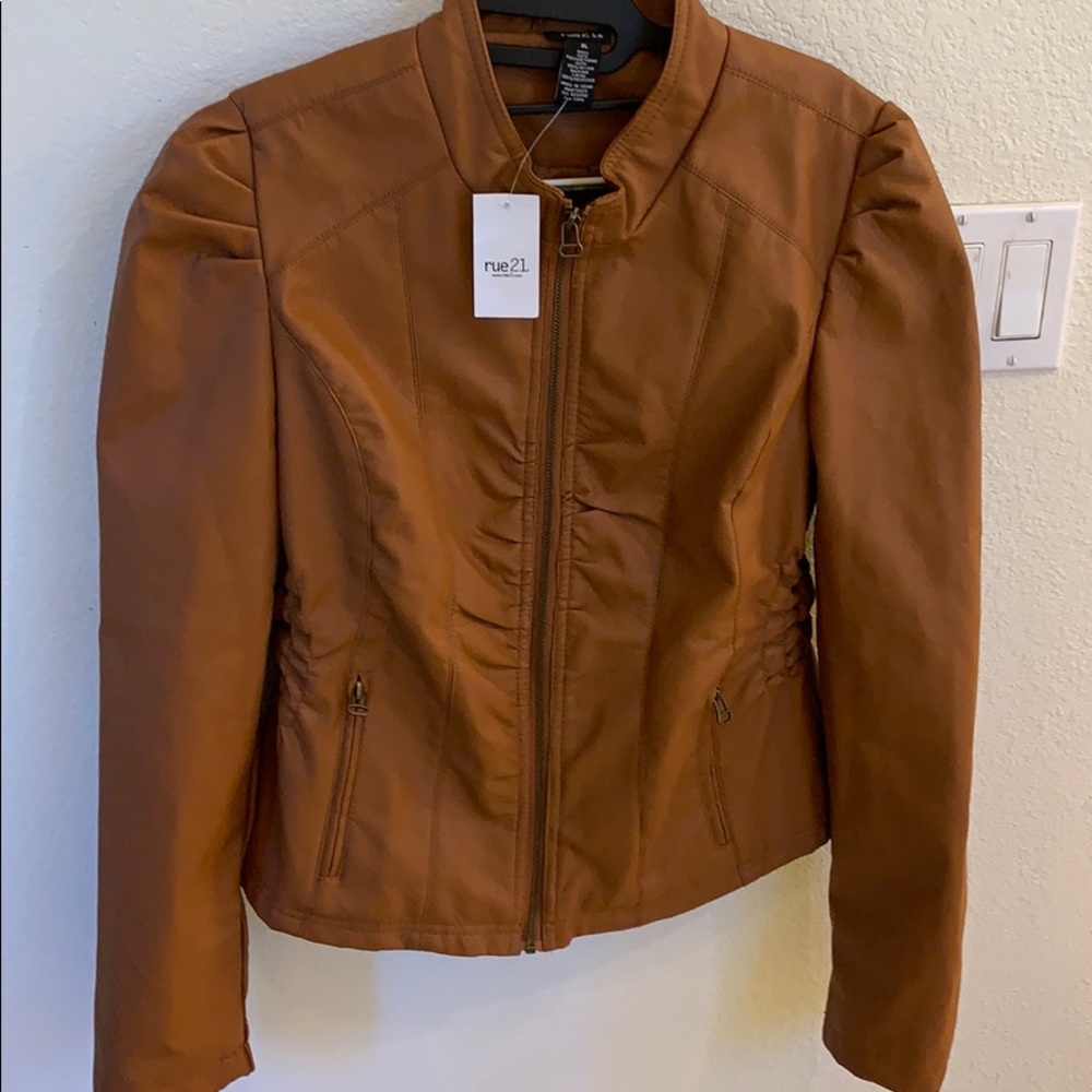 NWT Rue 21 Carmel brown jacket